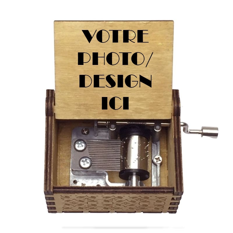 boîte à musique à personnaliser