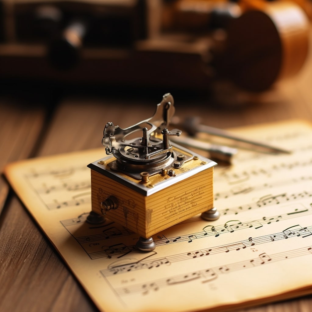 Boîte à musique ancienne