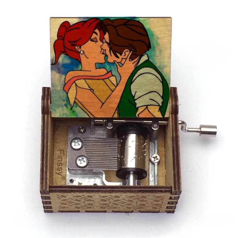 boite à musique anastasia en bois