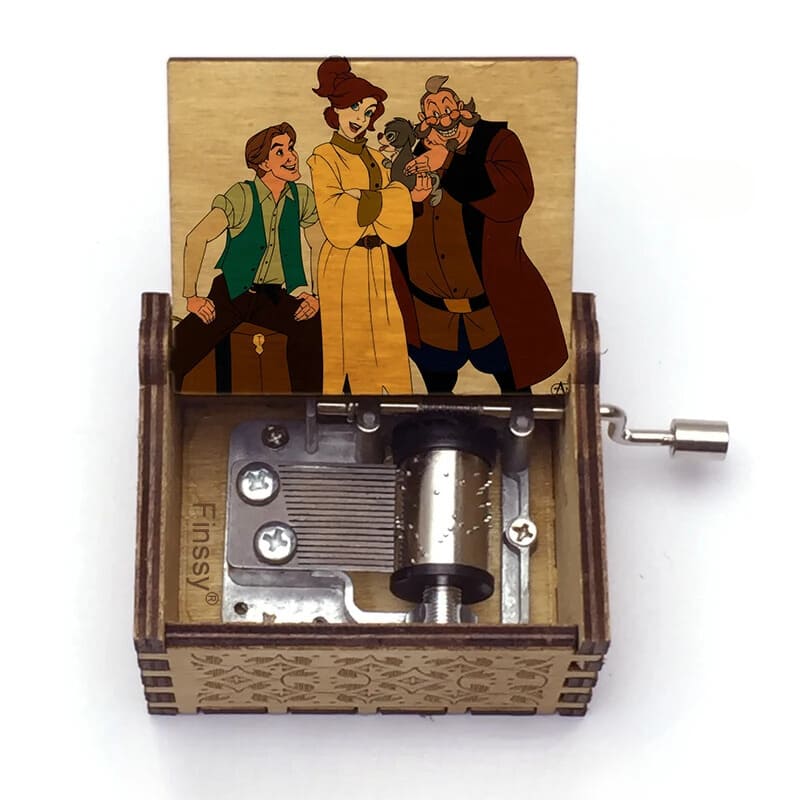 boite à musique anastasia en bois