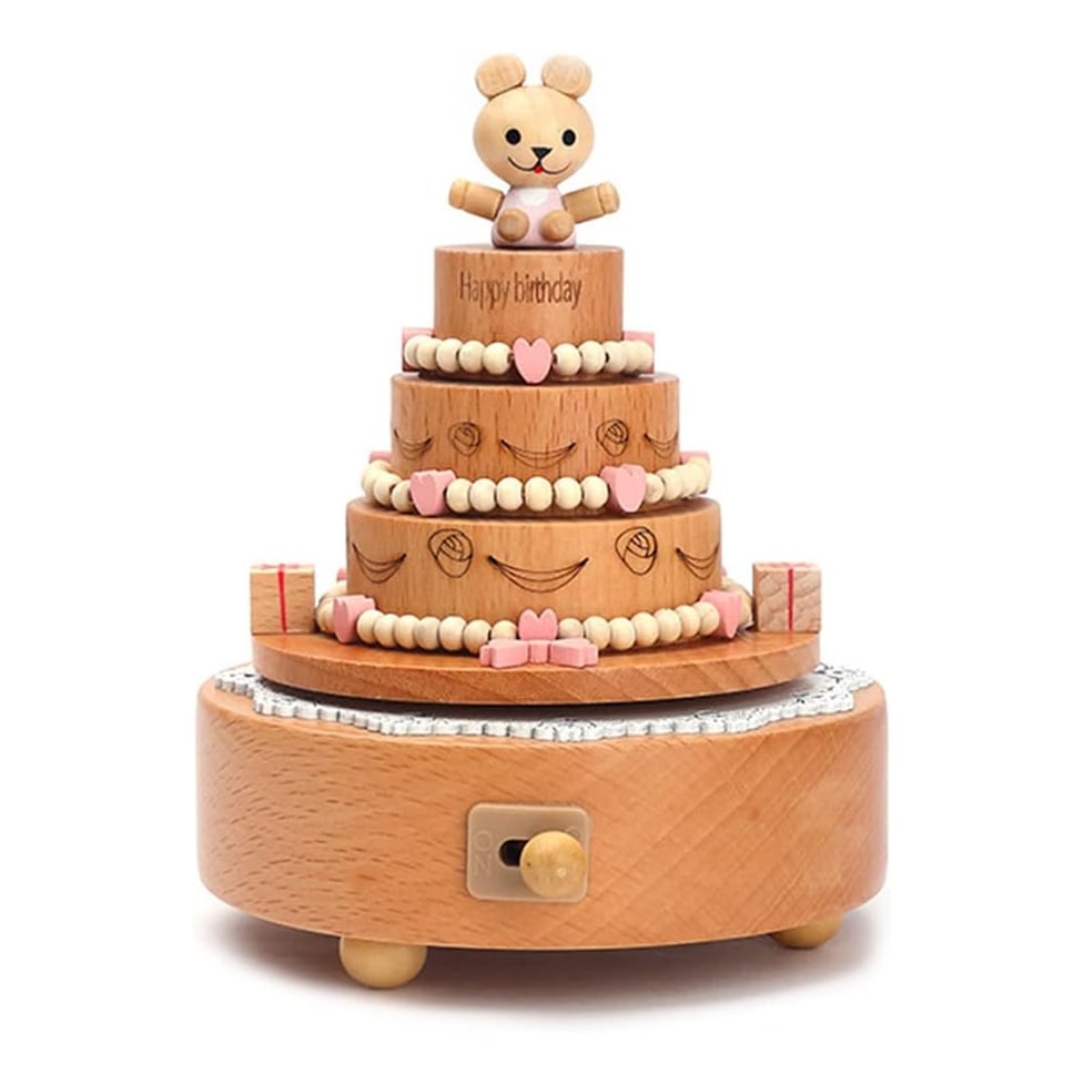 Boîte à musique Gâteau Anniversaire