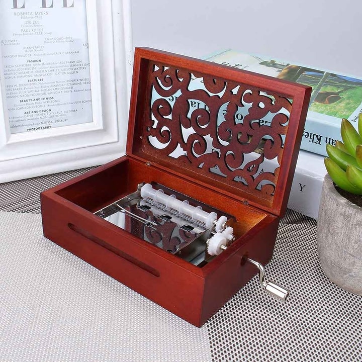 boîte à musique à manivelle personnalisable 30 tons