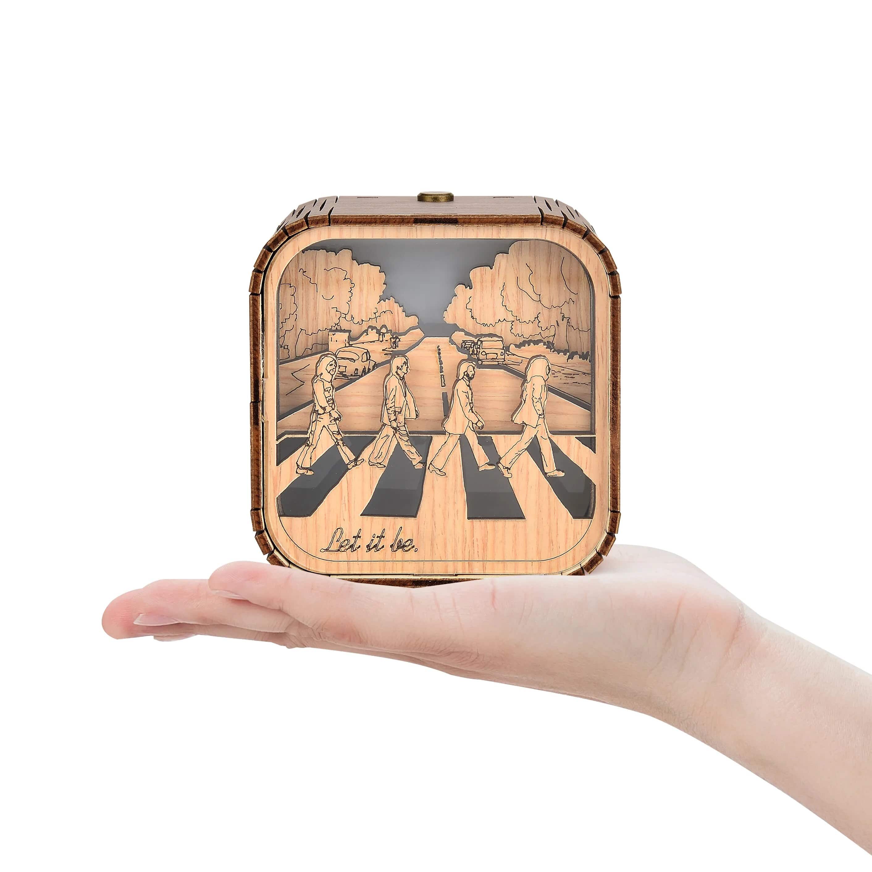 boite a musique veilleuse beatles