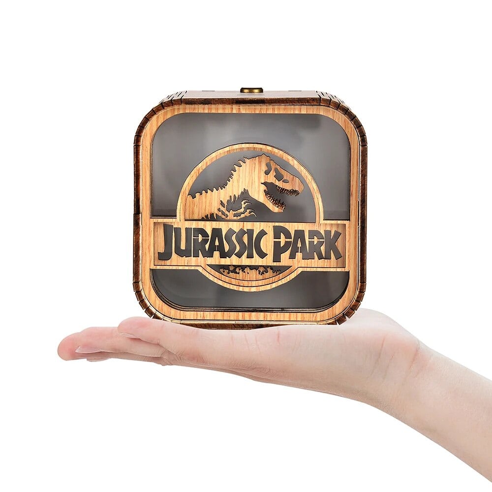 boite a musique veilleuse jurassic park