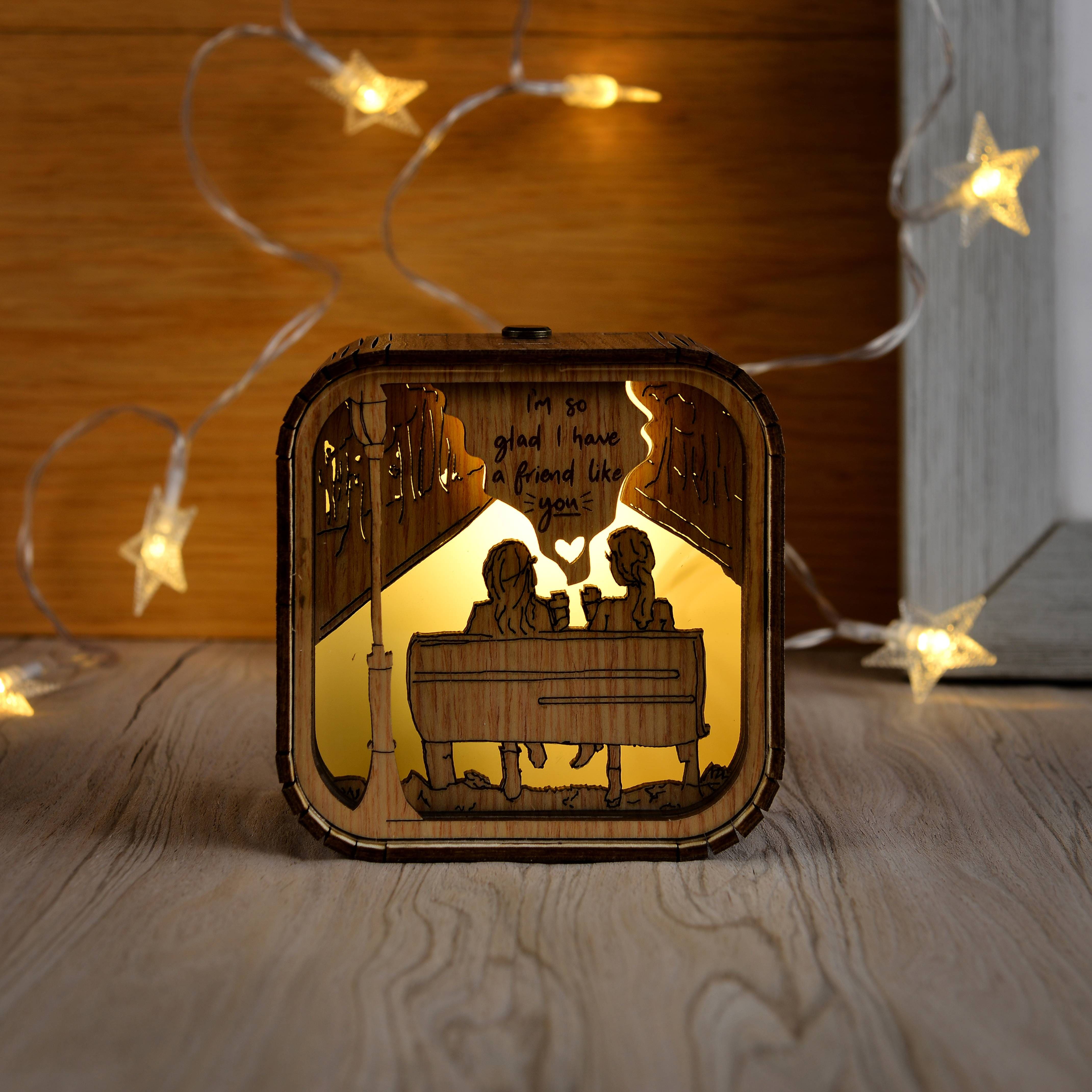 boite a musique veilleuse That's What Friends Are For