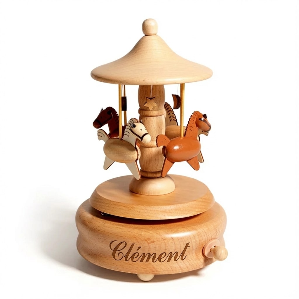 Carrousel Musical Personnalisé Prénom