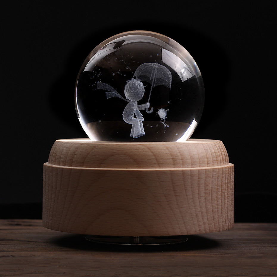 Boîte à Musique Lumineuse Petit Prince