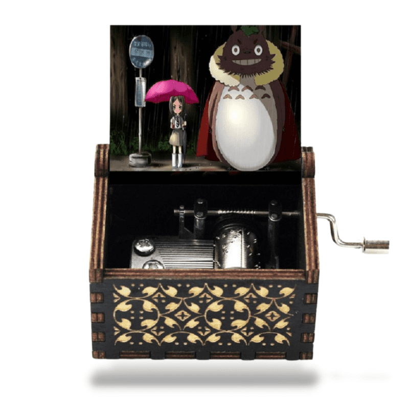 Boîte à Musique en Bois Mon Voisin Totoro