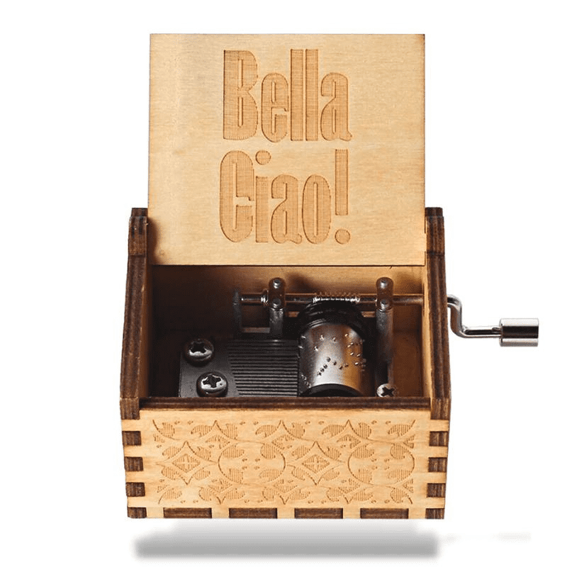 Boîte à Musique Manivelle Bella Ciao