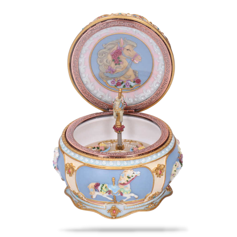 Ancienne Boîte à Musique Cheval