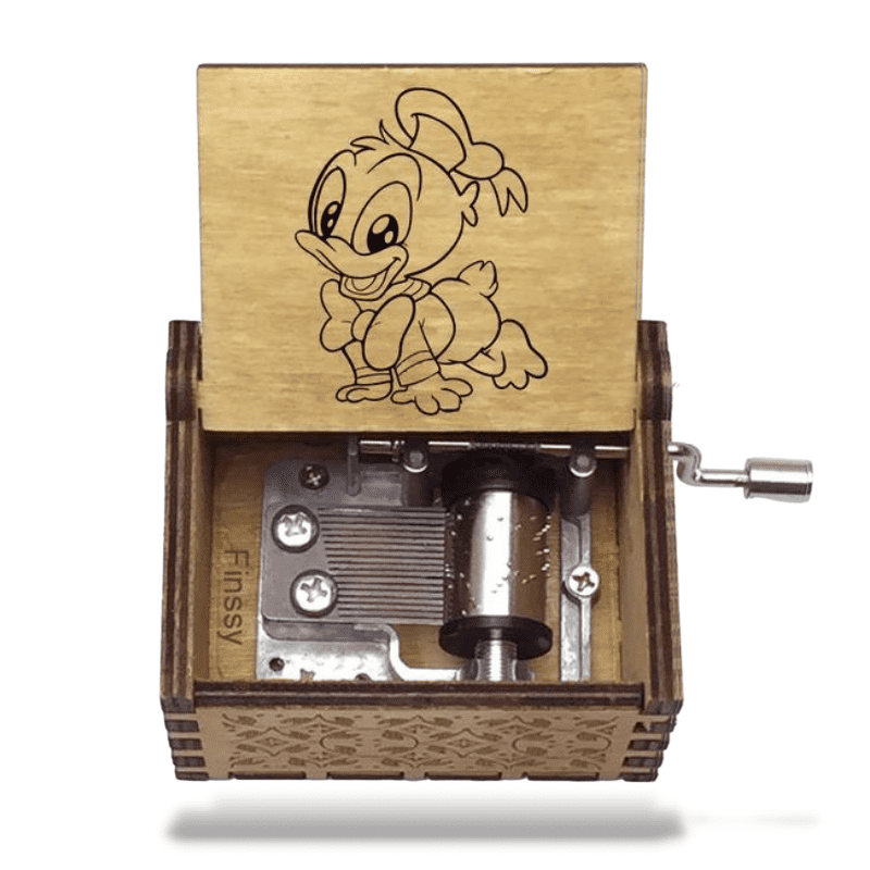 Boîte à Musique pour Enfant Manivelle