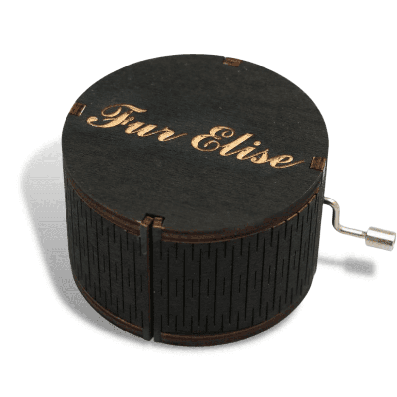 Boîte à Musique pour Elise en bois
