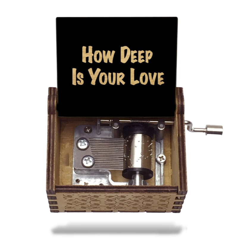 Boîte à Musique Manivelle Bee Gees