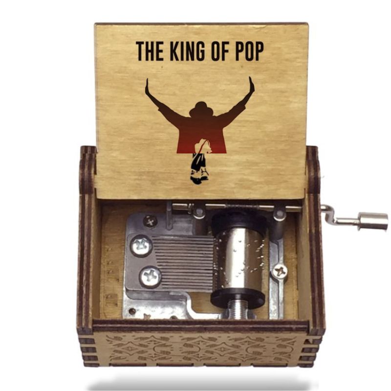 Boite a Musique Bébé Michael Jackson Manivelle