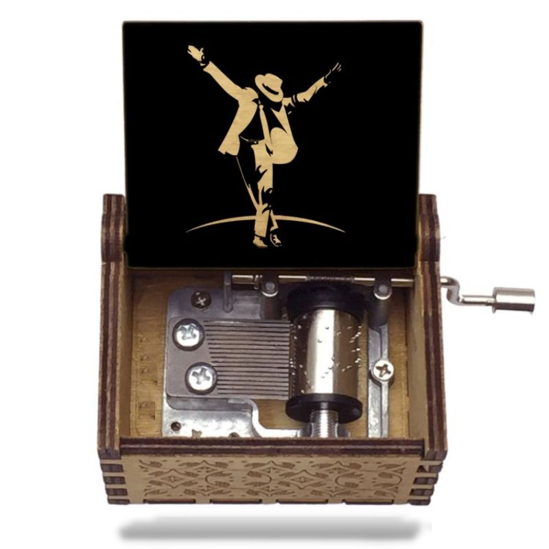 Boite a Musique Bébé Michael Jackson Bois