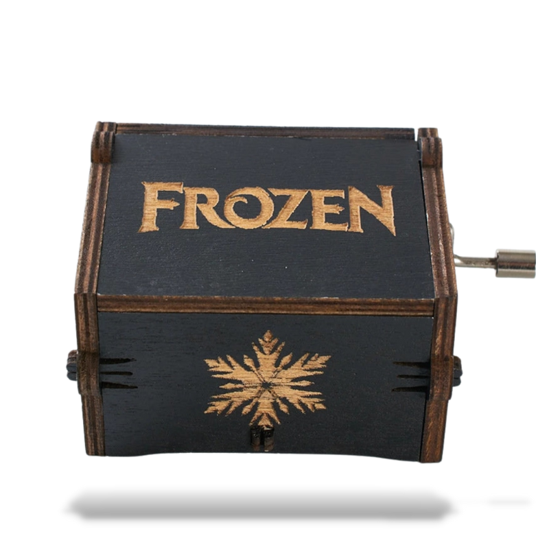 Boîte à Musique Elsa Reine des Neiges Manivelle