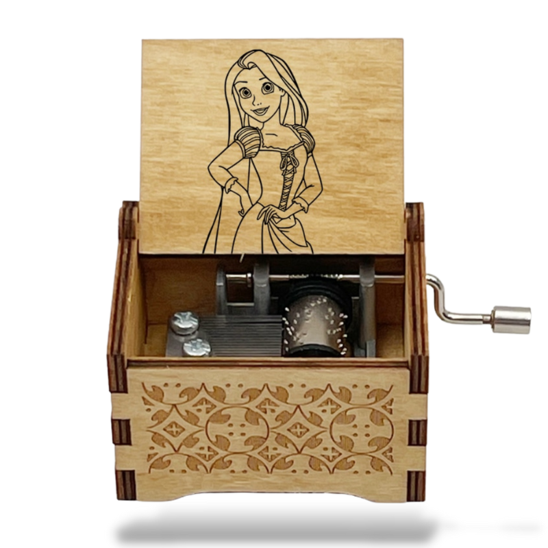 Boîte à Musique Princesse Manivelle