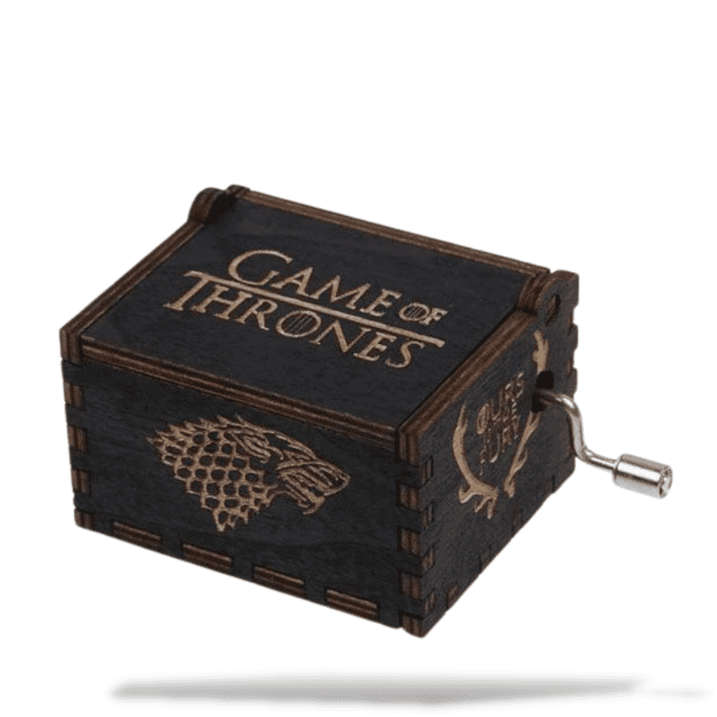Boîte à Musique Winter is Coming en Bois