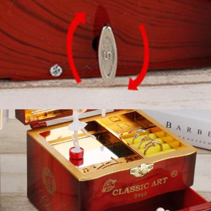 Boîte à Musique avec Danseuse Bijoux