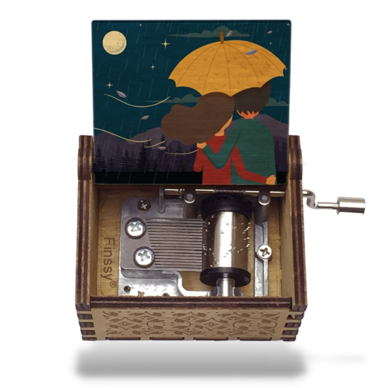 Boîte à Musique Kiss The Rain Bois