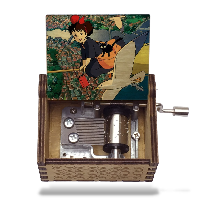 Boîte à Musique Kiki la Petite Sorcière Manivelle