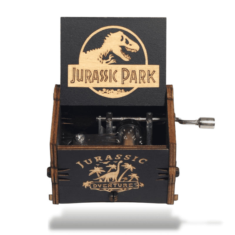 Boîte à Musique Jurassic Park à manivelle