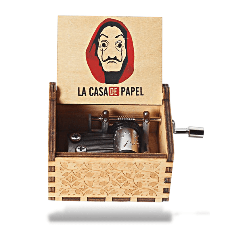 Boîte à Musique La Casa de Papel Manivelle