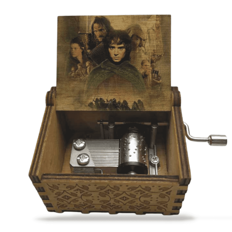 Boîte à Musique Le Seigneur des Anneaux Manivelle