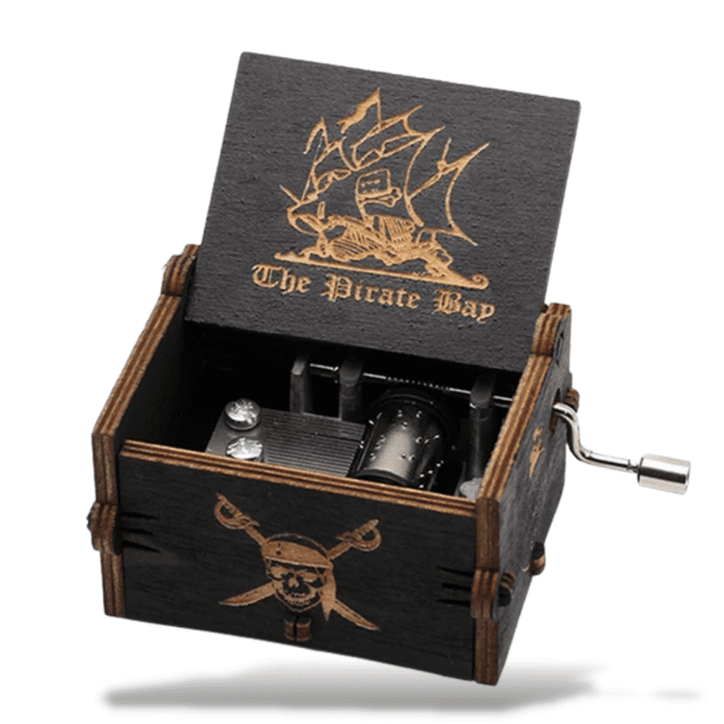 Boîte à Musique Pirates des Caraibes Manivelle