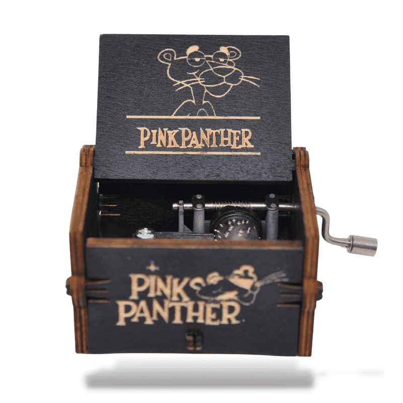 Boîte à Musique La Panthère Rose Manivelle