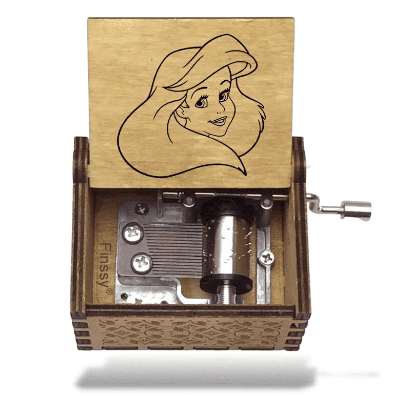 Boîte à Musique La Petite Sirène Manivelle
