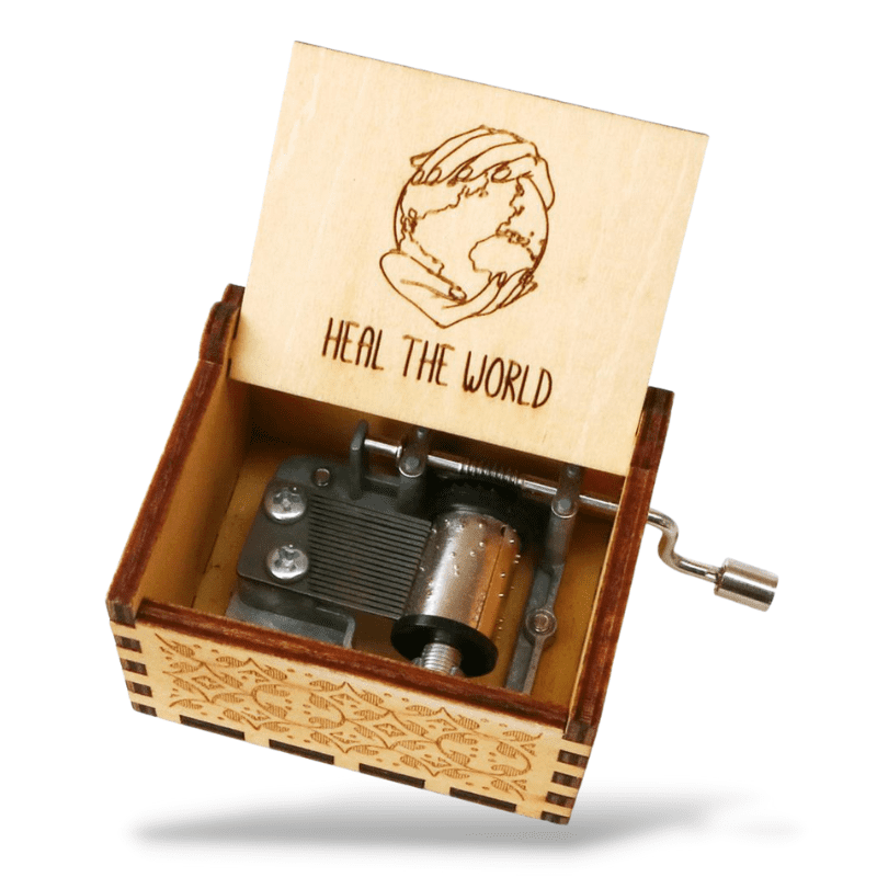 Boîte à Musique Michael Jackson Manivelle