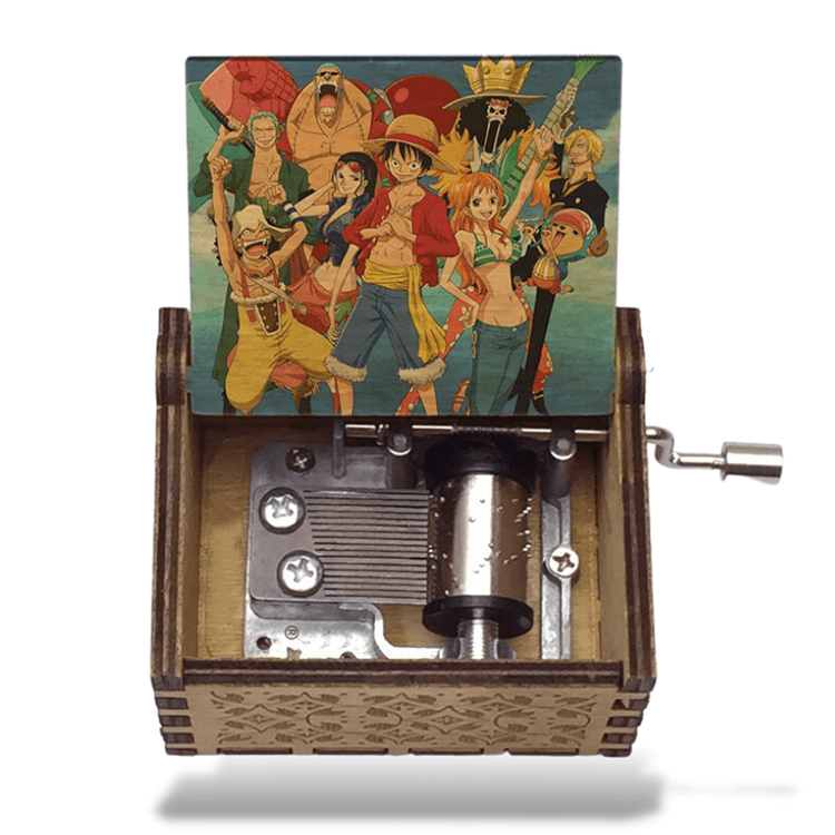 Boîte à Musique One Piece en bois