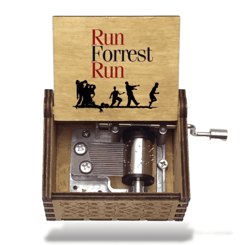 Boîte à Musique Manivelle Forrest Gump
