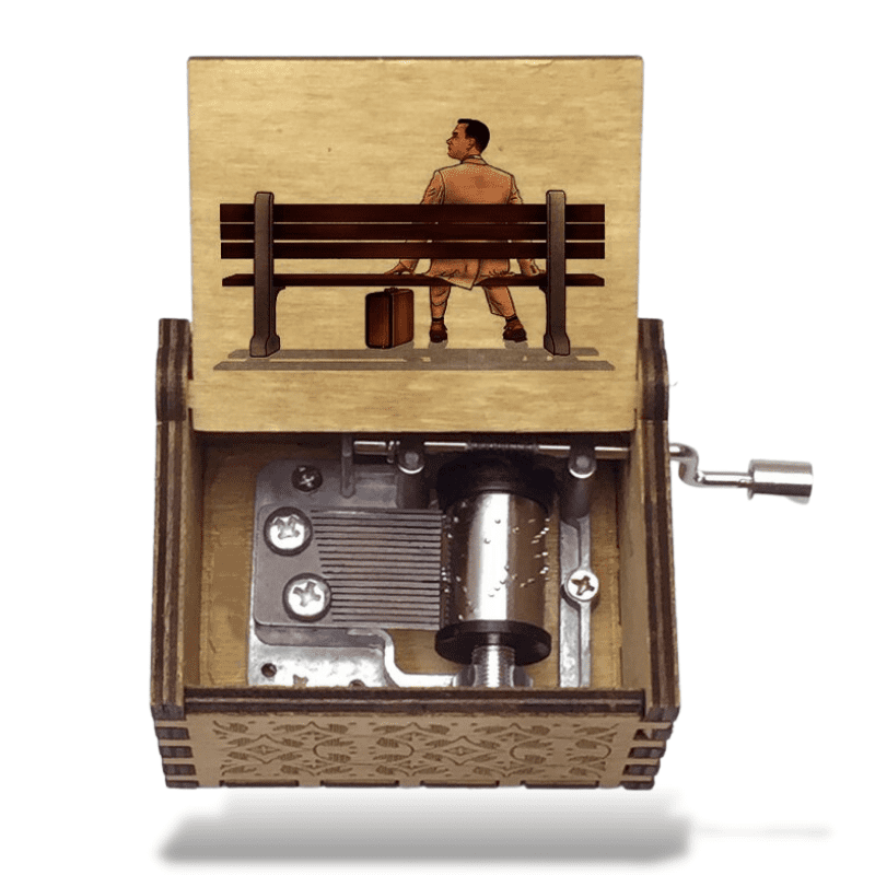 Boîte à Musique Forrest Gump Manivelle