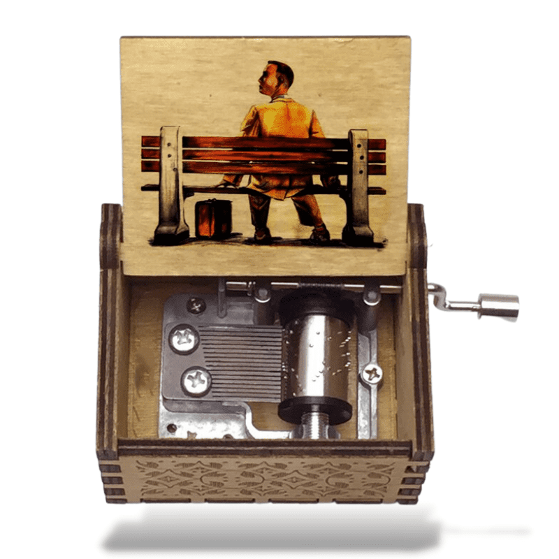 Boîte à Musique Bois Forrest Gump