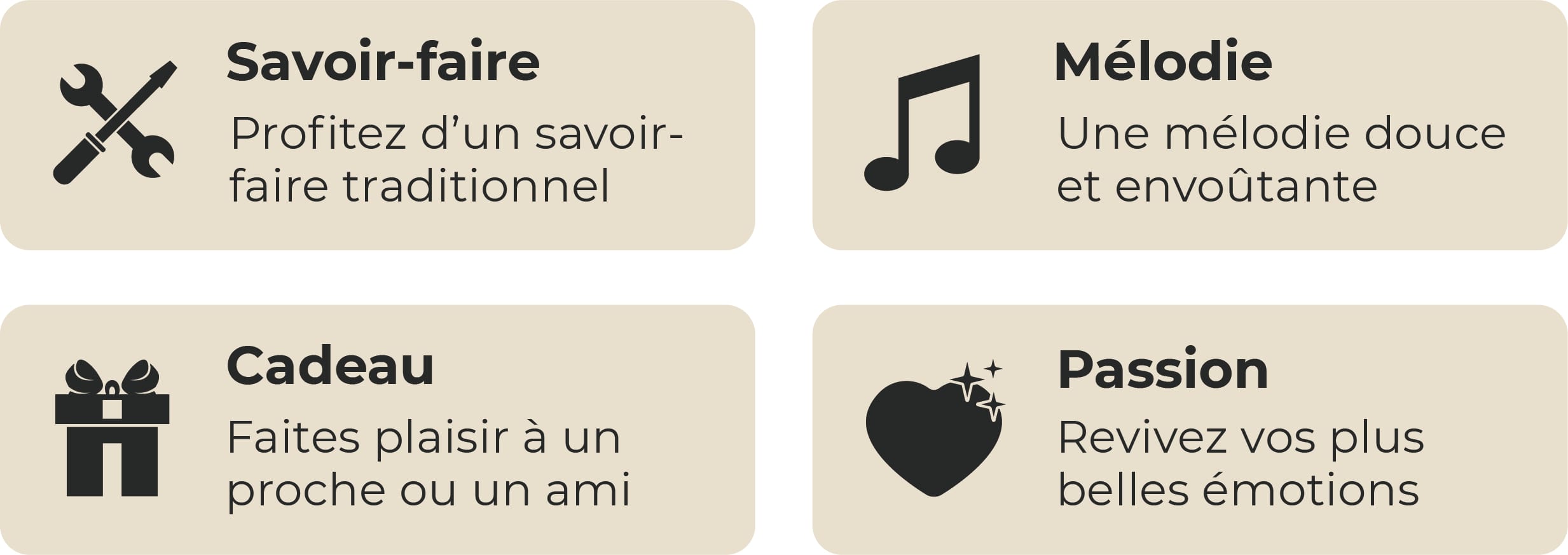 Avantages produit