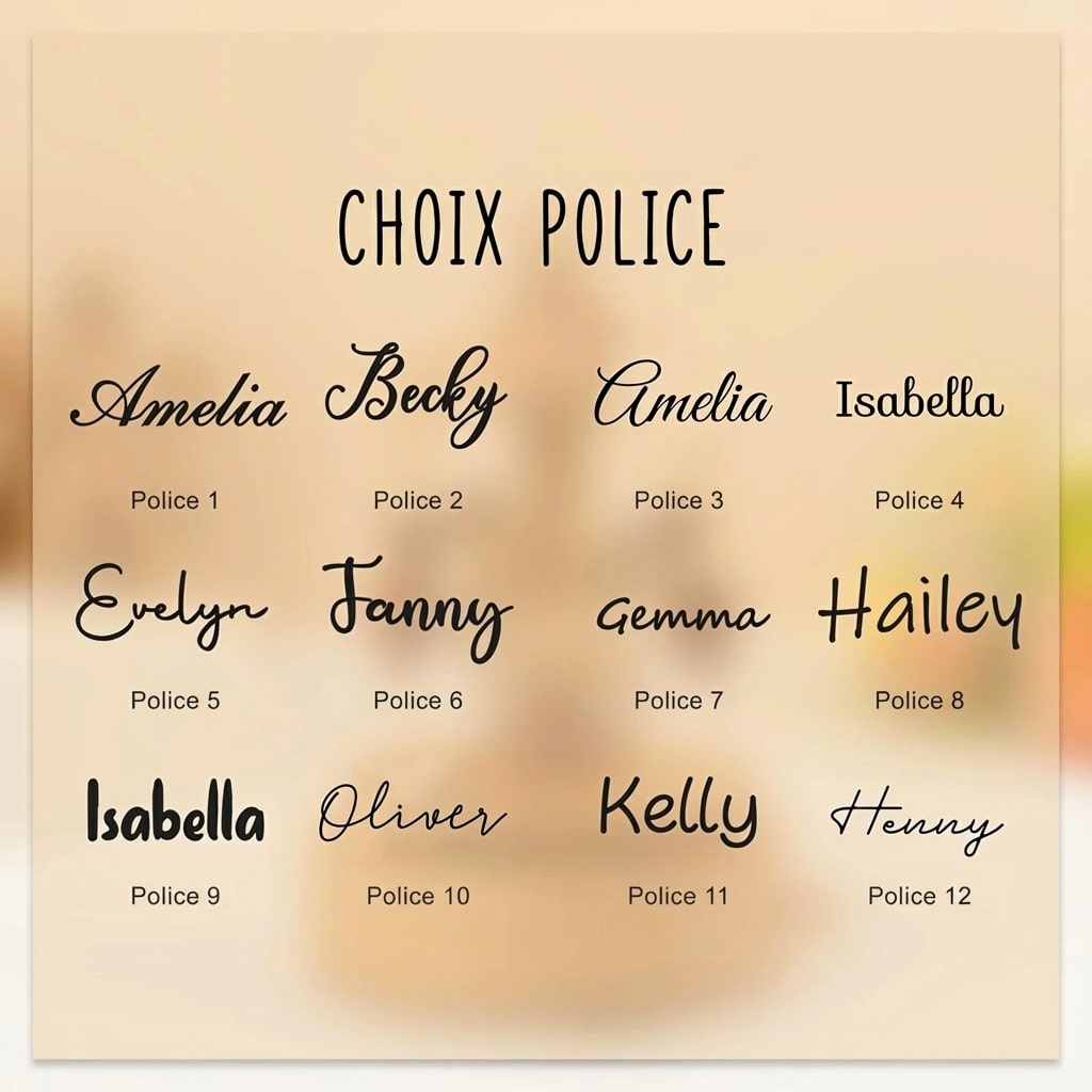 Carrousel Musical Personnalisé Prénom