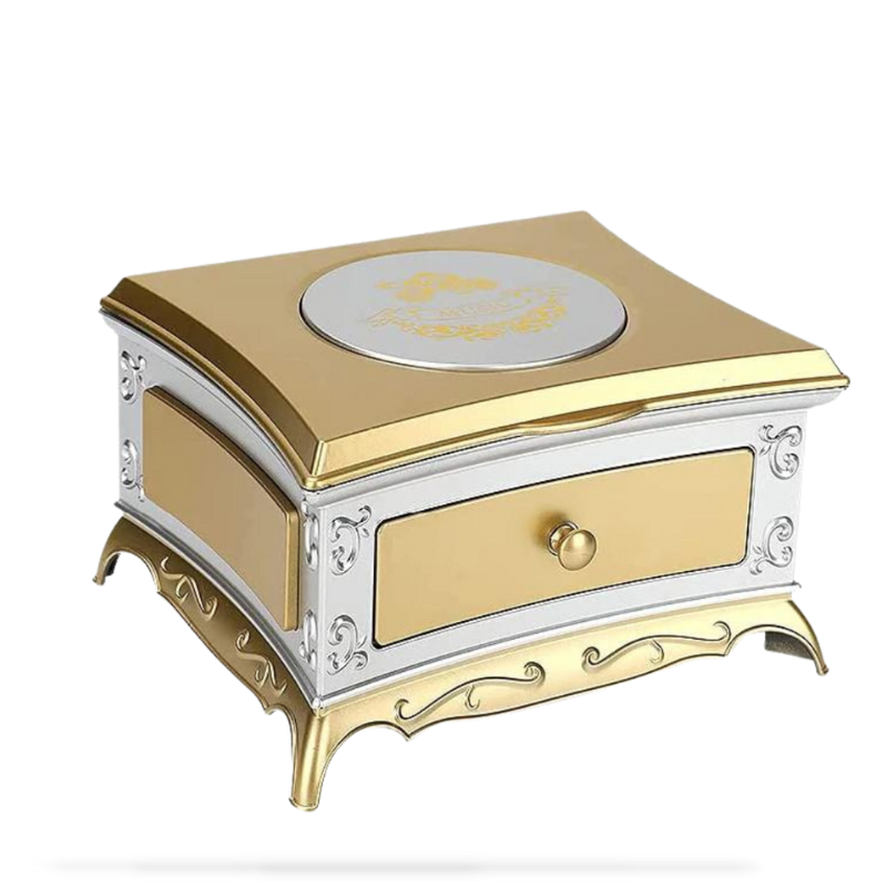 Boîte à Bijoux Vintage Qui Est Aussi Une Boîte à Musique - Pièce Unique Et Charmante !